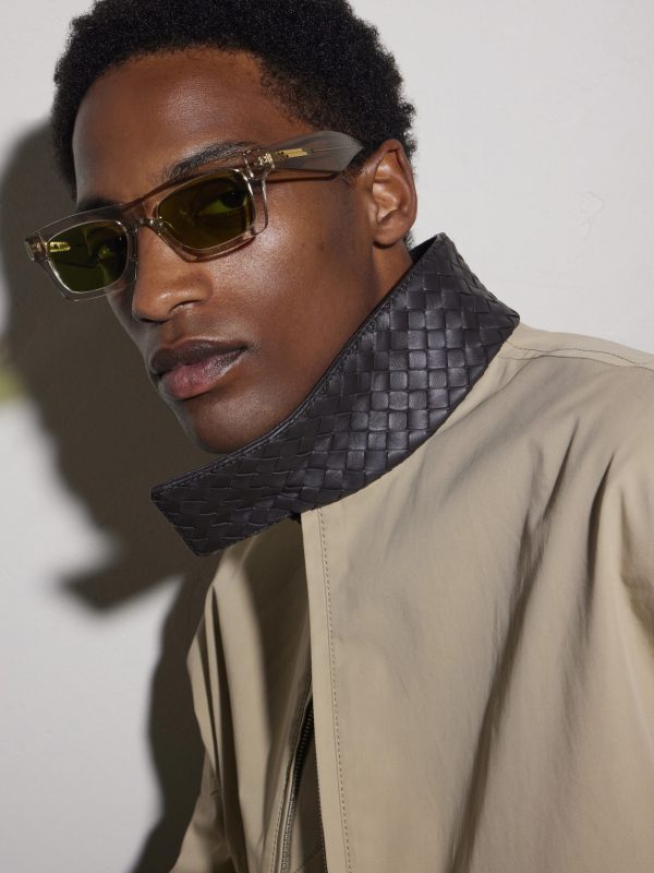 New Entry Square-Frame Recycled-Acetate Sunglasses - BK New Entry Square-Frame Recycled-Acetate Sunglasses - BK