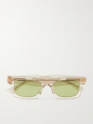 New Entry Square-Frame Recycled-Acetate Sunglasses New Entry Square-Frame Recycled-Acetate Sunglasses