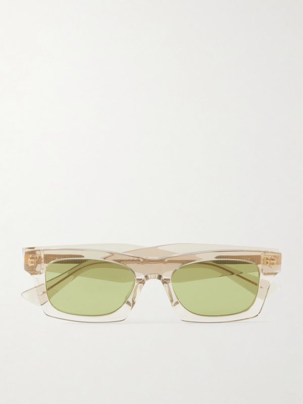 New Entry Square-Frame Recycled-Acetate Sunglasses New Entry Square-Frame Recycled-Acetate Sunglasses