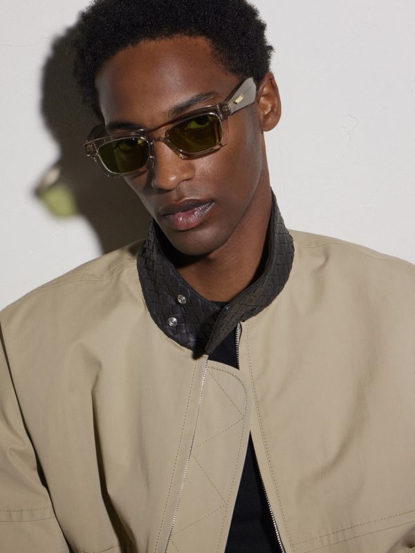New Entry Square-Frame Recycled-Acetate Sunglasses - OU New Entry Square-Frame Recycled-Acetate Sunglasses - OU