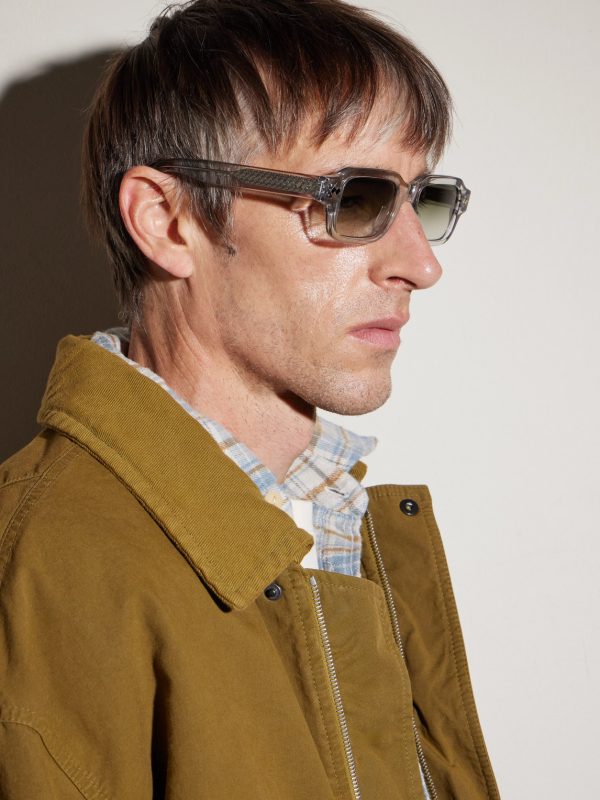 Intrecciato Square-Frame Recycled-Acetate Sunglasses - BK Intrecciato Square-Frame Recycled-Acetate Sunglasses - BK