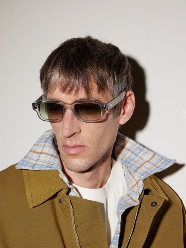 Intrecciato Square-Frame Recycled-Acetate Sunglasses - OU Intrecciato Square-Frame Recycled-Acetate Sunglasses - OU