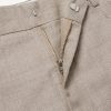 Kay 10027 Straight-Leg Pleated Linen and Wool-Blend Suit Trousers - E1 Kay 10027 Straight-Leg Pleated Linen and Wool-Blend Suit Trousers - E1