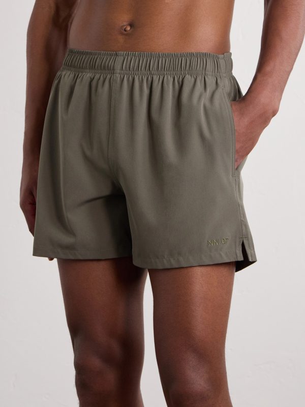 Holiday 10039 Straight-Leg Short-Length Recycled-Shell Swim Shorts - OU