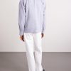 Reed 50057 Checked Organic Cotton-Blend Seersucker Shirt - BK Reed 50057 Checked Organic Cotton-Blend Seersucker Shirt - BK
