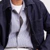 Reed 50057 Checked Organic Cotton-Blend Seersucker Shirt - CU Reed 50057 Checked Organic Cotton-Blend Seersucker Shirt - CU