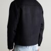Alban 8447 Wool-Blend Felt Jacket - BK