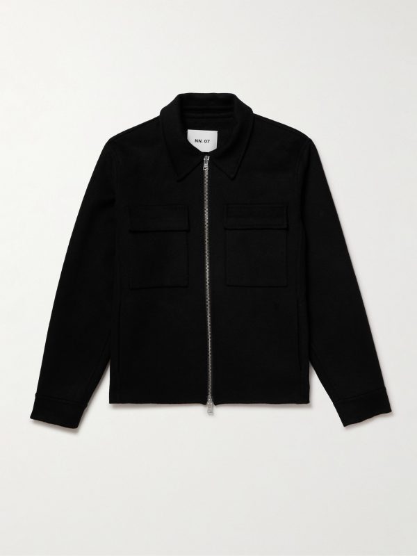 Alban 8447 Wool-Blend Felt Jacket