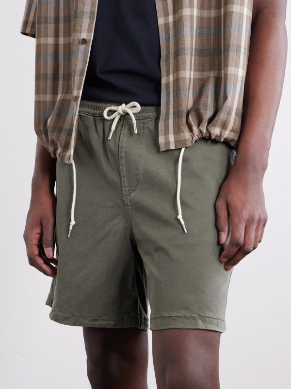 Gregor Straight-Leg TENCEL™ Lyocell and LENZING™ ECOVERO™-Blend Twill Drawstring Shorts - CU Gregor Straight-Leg TENCEL™ Lyocell and LENZING™ ECOVERO™-Blend Twill Drawstring Shorts - CU