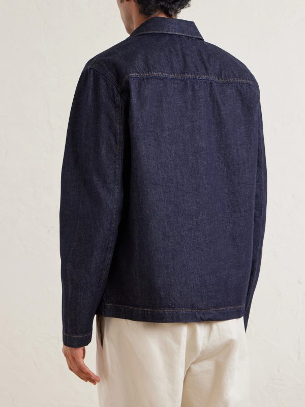 Morgan 1843 Denim Overshirt - BK Morgan 1843 Denim Overshirt - BK