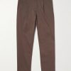 Bill 1804 Straight-Leg Organic Cotton-Blend Trousers Bill 1804 Straight-Leg Organic Cotton-Blend Trousers