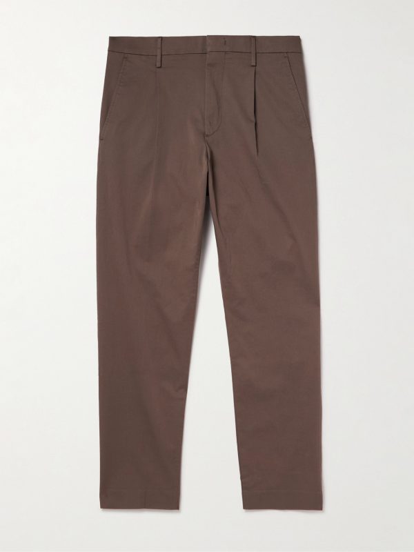 Bill 1804 Straight-Leg Organic Cotton-Blend Trousers Bill 1804 Straight-Leg Organic Cotton-Blend Trousers