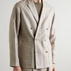 Jordin 10027 Double-Breasted Linen and Wool-Blend Suit Jacket - FR Jordin 10027 Double-Breasted Linen and Wool-Blend Suit Jacket - FR