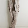 Jordin 10027 Double-Breasted Linen and Wool-Blend Suit Jacket - OU Jordin 10027 Double-Breasted Linen and Wool-Blend Suit Jacket - OU