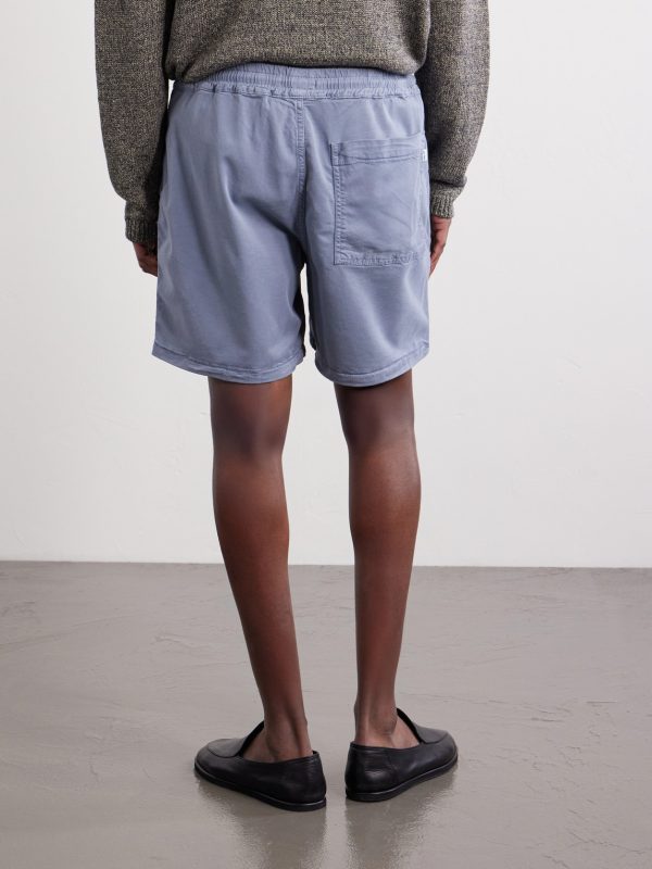 Gregor Straight-Leg TENCEL™ Lyocell and LENZING™ ECOVERO™-Blend Twill Drawstring Shorts - BK