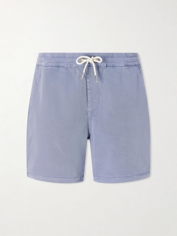 Gregor Straight-Leg TENCEL™ Lyocell and LENZING™ ECOVERO™-Blend Twill Drawstring Shorts