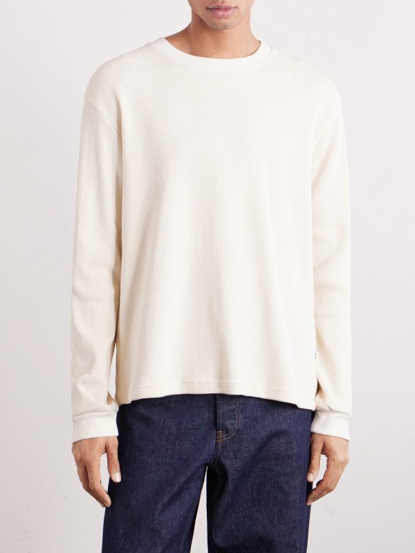 Jett 30035 Waffle-Knit Organic Cotton Sweater - FR