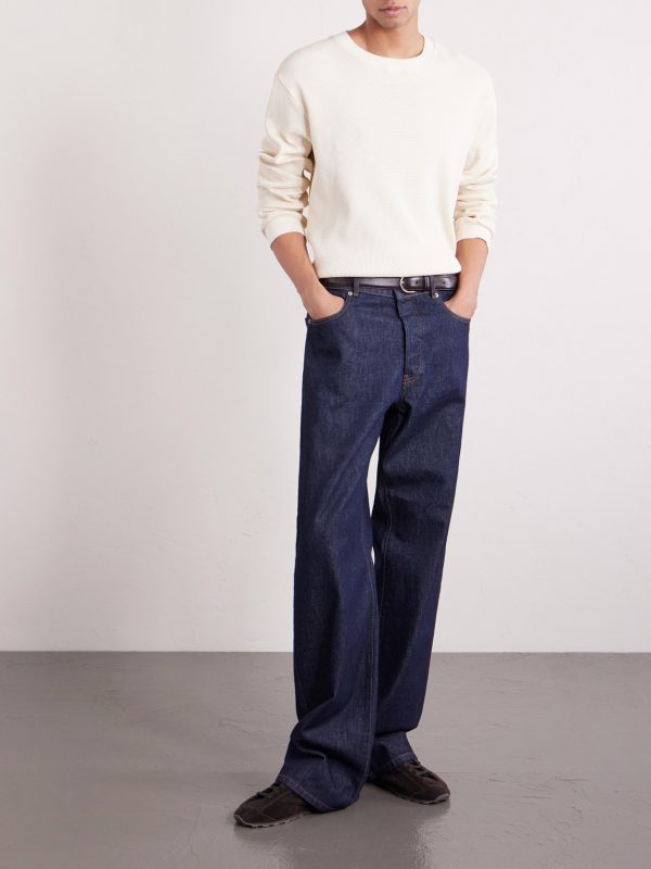 Jett 30035 Waffle-Knit Organic Cotton Sweater - OU