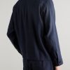 Alban 1808 LENZING™ ECOVERO™ and Linen-Blend Jacket - BK