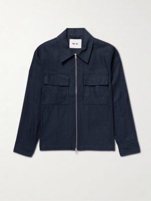 Alban 1808 LENZING™ ECOVERO™ and Linen-Blend Jacket Alban 1808 LENZING™ ECOVERO™ and Linen-Blend Jacket