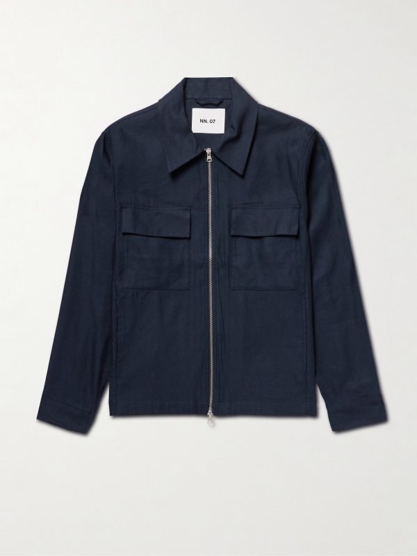 Alban 1808 LENZING™ ECOVERO™ and Linen-Blend Jacket