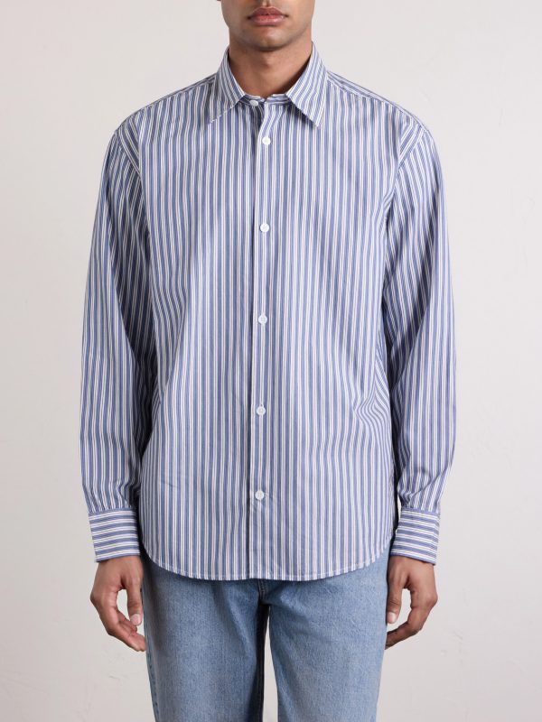 Striped Cotton Shirt - FR Striped Cotton Shirt - FR