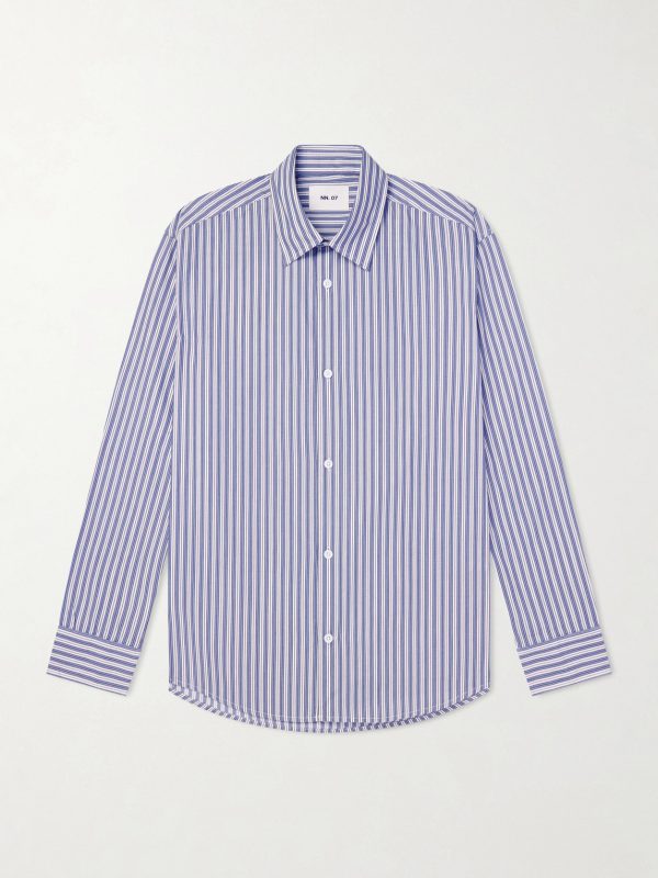 Striped Cotton Shirt Striped Cotton Shirt