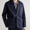Timo 10021 Unstructured Stretch Organic Cotton-Twill Blazer - FR Timo 10021 Unstructured Stretch Organic Cotton-Twill Blazer - FR