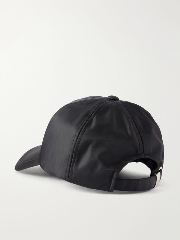 Logo-Embroidered Recycled-Shell Baseball Cap - BK Logo-Embroidered Recycled-Shell Baseball Cap - BK