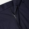 Tapered Pleated Organic Cotton-Blend Twill Trousers - E1 Tapered Pleated Organic Cotton-Blend Twill Trousers - E1