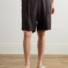 Kay 1808 Straight-Leg Pleated LENZING™ ECOVERO™, Cotton and Linen-Blend Shorts - FR Kay 1808 Straight-Leg Pleated LENZING™ ECOVERO™, Cotton and Linen-Blend Shorts - FR