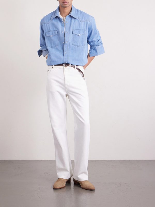 Ricky 50015 Denim Western Shirt - OU Ricky 50015 Denim Western Shirt - OU