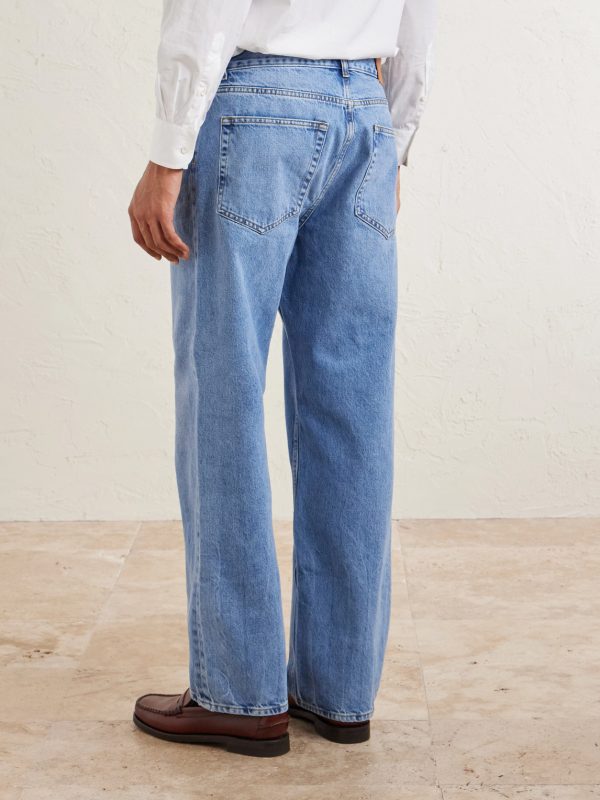 Otis 1882 Straight-Leg Organic Jeans - BK Otis 1882 Straight-Leg Organic Jeans - BK