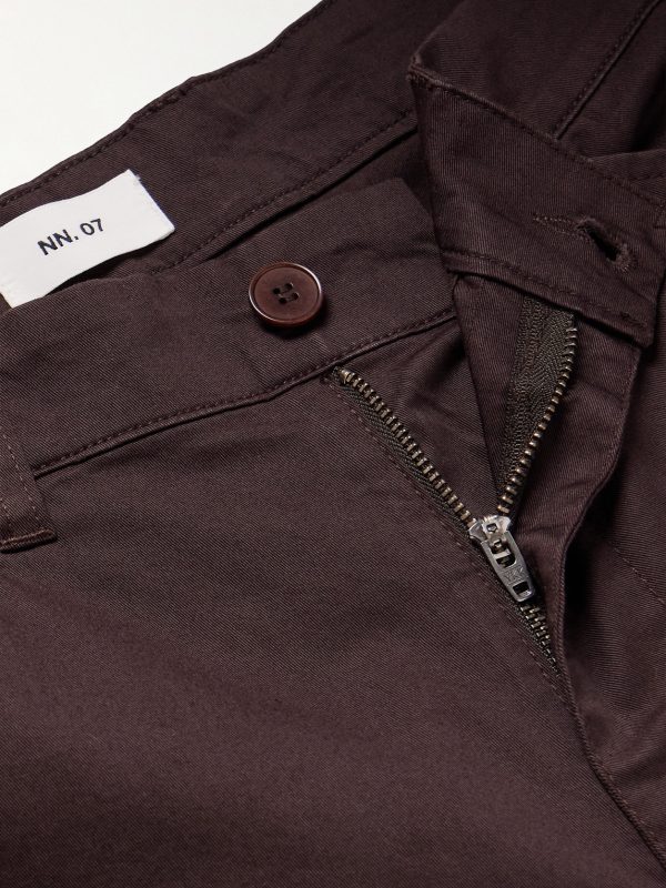 Mylo 10021 Straight-Leg Organic Cotton-Blend Twill Trousers - E1 Mylo 10021 Straight-Leg Organic Cotton-Blend Twill Trousers - E1