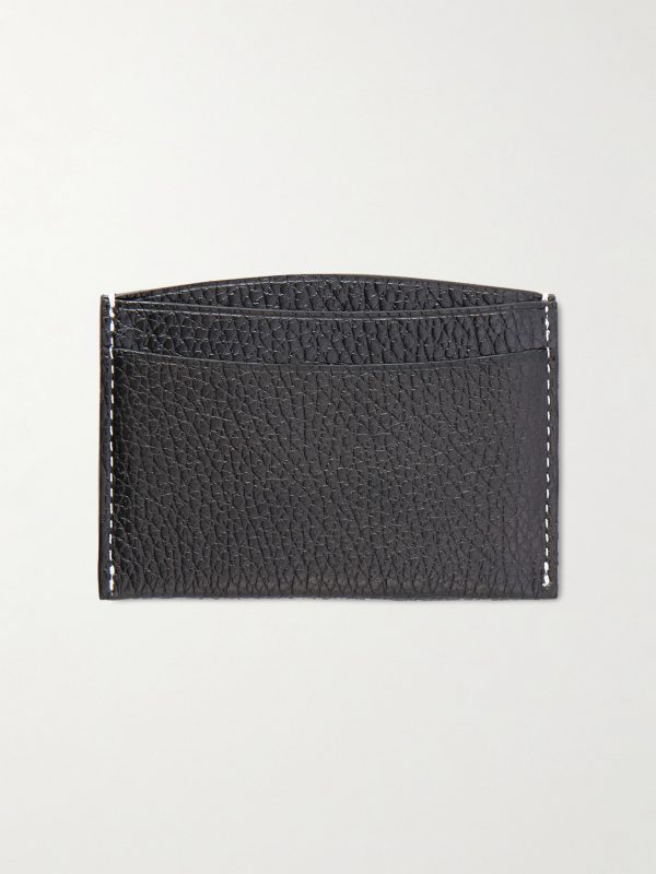 Kard 90023 Full-Grain Leather Cardholder - BK Kard 90023 Full-Grain Leather Cardholder - BK