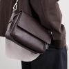 Port Small Leather Messenger Bag - E2 Port Small Leather Messenger Bag - E2