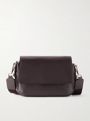 Port Small Leather Messenger Bag
