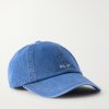 Logo-Embroidered Denim Baseball Cap Logo-Embroidered Denim Baseball Cap