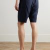 Billie 1808 Straight-Leg LENZING™ ECOVERO™ and Linen-Blend Shorts - BK Billie 1808 Straight-Leg LENZING™ ECOVERO™ and Linen-Blend Shorts - BK