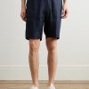 Billie 1808 Straight-Leg LENZING™ ECOVERO™ and Linen-Blend Shorts - FR Billie 1808 Straight-Leg LENZING™ ECOVERO™ and Linen-Blend Shorts - FR