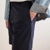 Billie Straight-Leg Striped Seersucker Shorts - E1 Billie Straight-Leg Striped Seersucker Shorts - E1