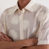 Freddy 50045 Floral-Embroidered Organic Cotton-Blend Shirt - CU Freddy 50045 Floral-Embroidered Organic Cotton-Blend Shirt - CU