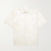 Freddy 50045 Floral-Embroidered Organic Cotton-Blend Shirt Freddy 50045 Floral-Embroidered Organic Cotton-Blend Shirt