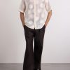Freddy 50045 Floral-Embroidered Organic Cotton-Blend Shirt - OU Freddy 50045 Floral-Embroidered Organic Cotton-Blend Shirt - OU
