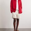 Gregor Straight-Leg TENCEL™ Lyocell and LENZING™ ECOVERO™-Blend Twill Drawstring Shorts - OU Gregor Straight-Leg TENCEL™ Lyocell and LENZING™ ECOVERO™-Blend Twill Drawstring Shorts - OU