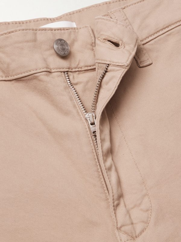 Aden 1923 Straight-Leg Organic Cotton-Blend Twill Shorts - CU Aden 1923 Straight-Leg Organic Cotton-Blend Twill Shorts - CU