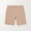 Aden 1923 Straight-Leg Organic Cotton-Blend Twill Shorts Aden 1923 Straight-Leg Organic Cotton-Blend Twill Shorts