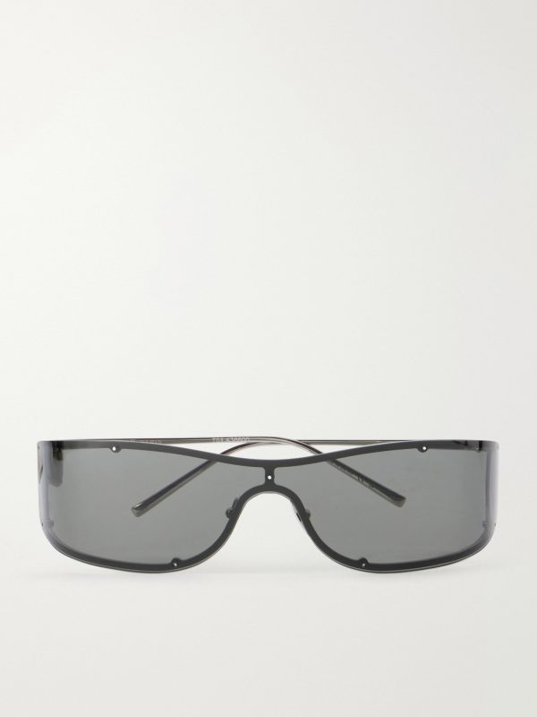 Mask Aviator-Style Acetate Sunglasses Mask Aviator-Style Acetate Sunglasses