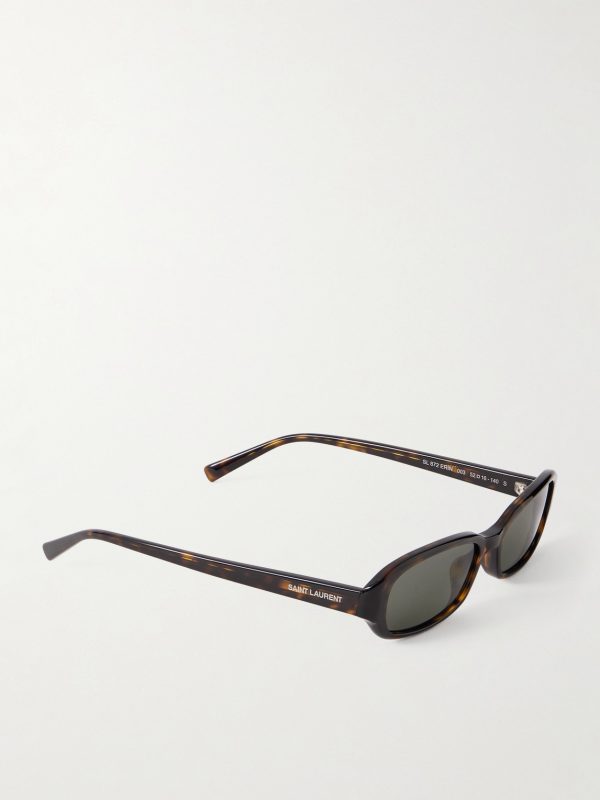 Panthos Oval-Frame Tortoiseshell Acetate Sunglasses - FR Panthos Oval-Frame Tortoiseshell Acetate Sunglasses - FR