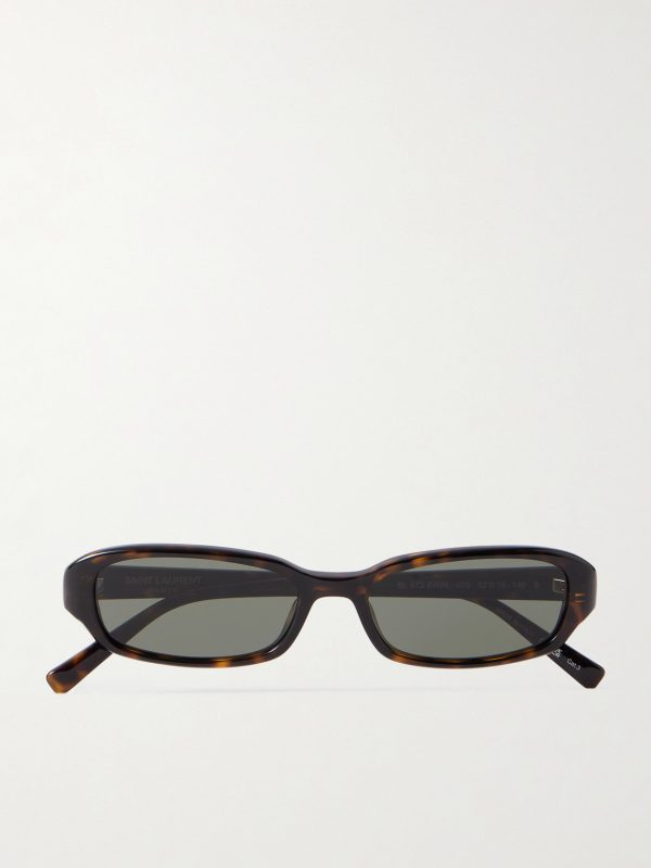 Panthos Oval-Frame Tortoiseshell Acetate Sunglasses Panthos Oval-Frame Tortoiseshell Acetate Sunglasses